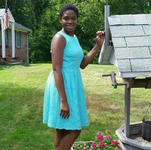 Calvin Klein Mint Green Lace Dress
